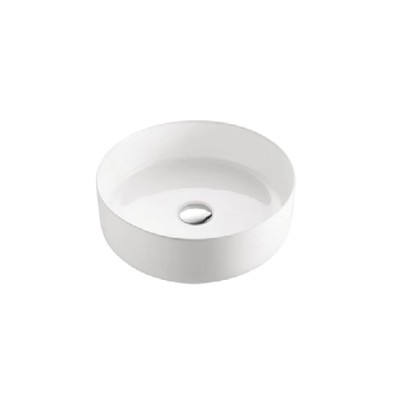 499-40 Art Basin Round - Countertop without Overflow W400*W400*H120