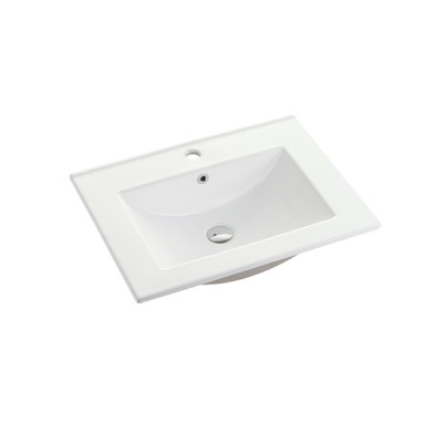 BS9060E Ceramic Basin 600mm with Overflow W610*D465*H175